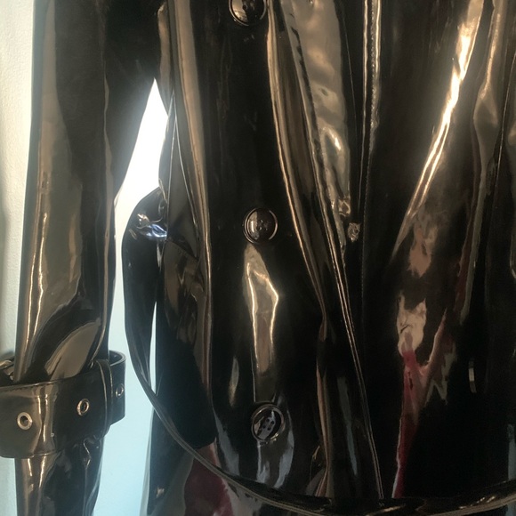 Limited edition Cardi B for Fashion Nova black Trench coat SOLD OUT size MEDIUM - Picture 13 of 16